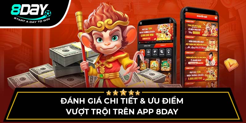 Đánh giá chi tiết & ưu điểm vượt trội trên app 8DAY Đánh giá chi tiết & ưu điểm vượt trội trên app 8DAY